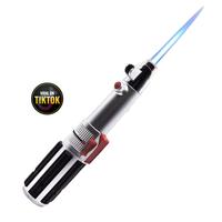 The Chosen One Lightsaber Lighter Gift for Husbands, Dads, and Boyfriends - Iconic Design, Adjustable Flame, Butane Not Inclu...