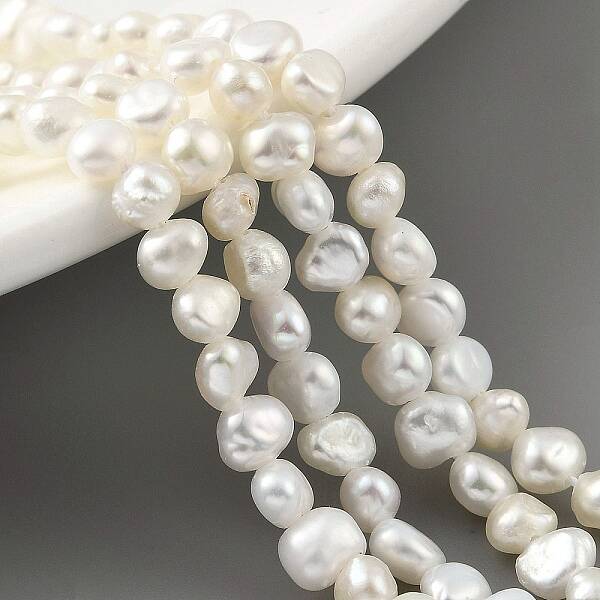 Natural Cultured Freshwater Pearl Beads Strands