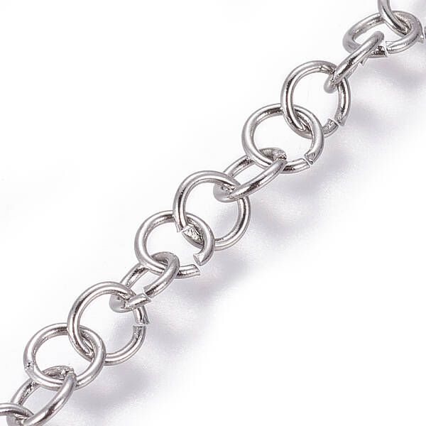 Tarnish Resistant 304 Stainless Steel Rolo Chains