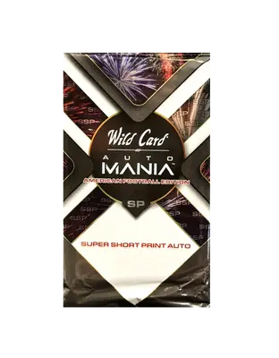 2024 1 of 1 Auto Mania American Edition Pack - Wild Card Football