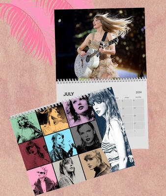 2024 Taylor Swift Eras Wall Calendar, Eras Tour Gift, Taylor Swift Era Gift