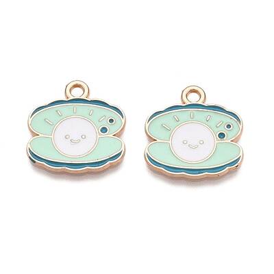 Alloy Enamel Pendants