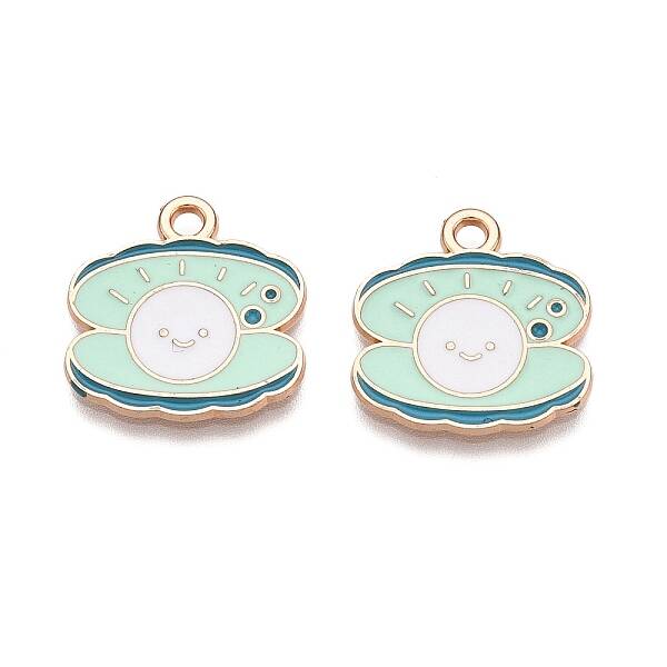 Alloy Enamel Pendants