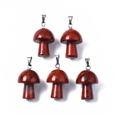 Natural Red Jasper Pendants