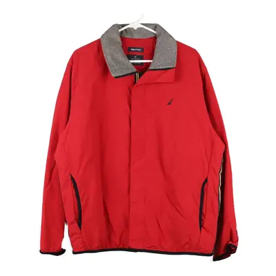 Nautica Jacket - Medium Red Nylon