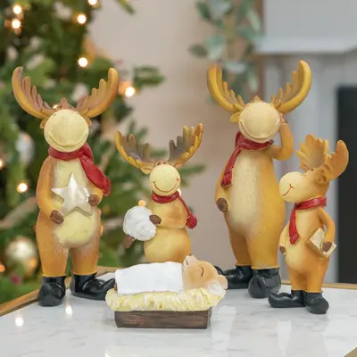 Animal Nativity Set - Cardinal