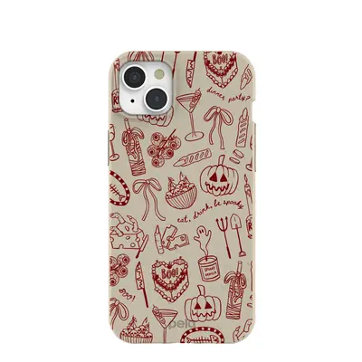 London Fog Spooky Dinner Party iPhone 15 Plus Case