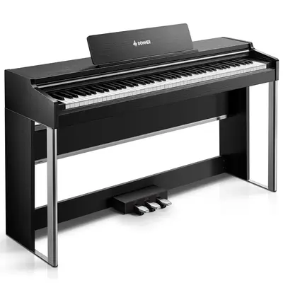 Donner DDP-200PRO Digital Piano with Touchscreen - Black / Piano