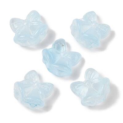Transparent Spray Paint Glass Beads