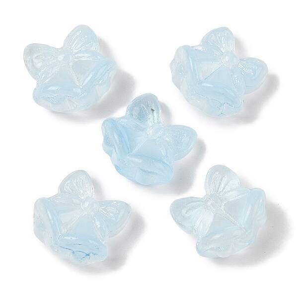 Transparent Spray Paint Glass Beads