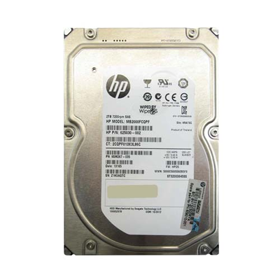 MB2000FCQPF HP 2TB 6Gb/s SAS 7200 3.5-Inch Hard Drive