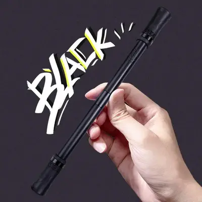 1 Piece Rotating Pen, Flexible Finger Training Special Pen, Stainless Steel Marble Rotating Pen