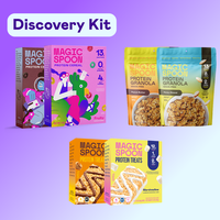 Discovery Kit (6 Pack) - 2 Cereals, 2 Treats, 2 Granola -  Fruity & Cocoa Cereal, Marshmallow & PB Treats, Honey Almond & PB ...
