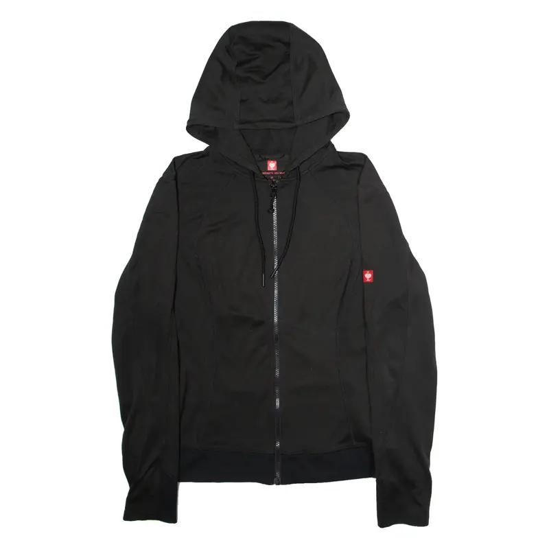 ENGELBERT STRAUSS Womens Track Jacket Black Hooded XL