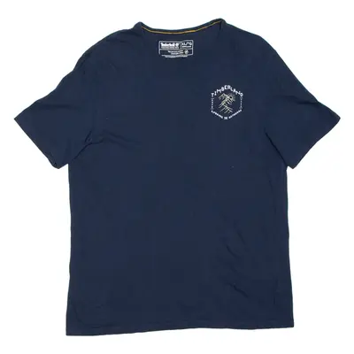 TIMBERLAND Mens T-Shirt Blue XL