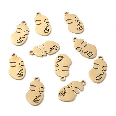 Ion Plating(IP) 304 Stainless Steel Pendants