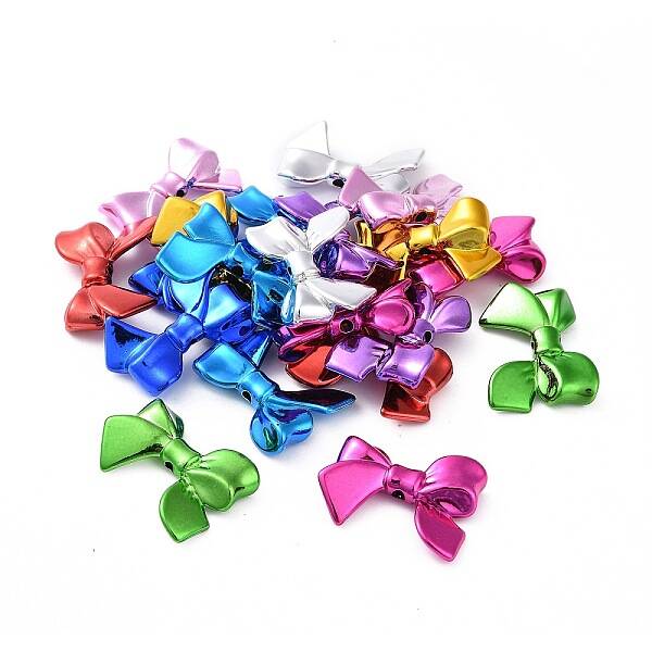 UV Plated Opaque Acrylic Beads