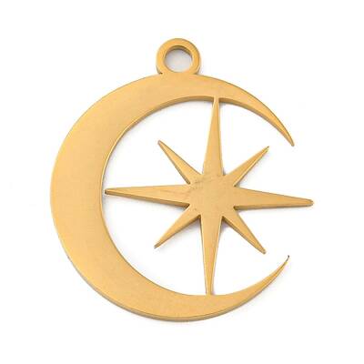 Ion Plating(IP) 304 Stainless Steel Pendants