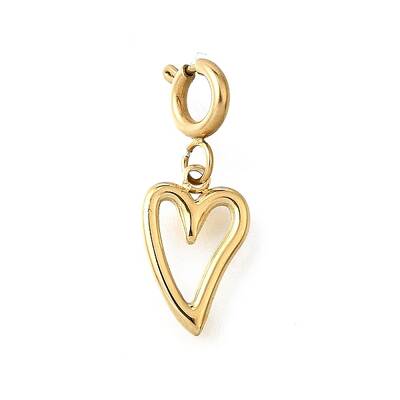 Heart 304 Stainless Steel Pendant Decorations