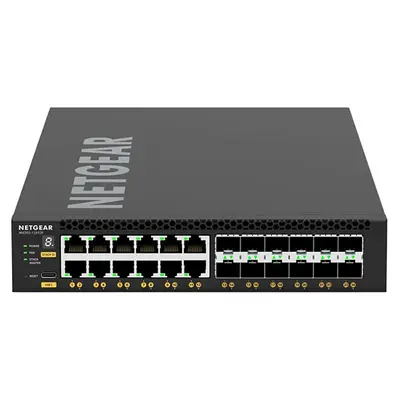 XSM4324-100NES Netgear M4350-12X12F 24-Ports 10Gb/s RJ45 / SFP+ Managed AV Network Switch