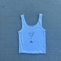 Martini Tee Womenswear Tank Top Top Comfort Women Casual Basic Minimalist