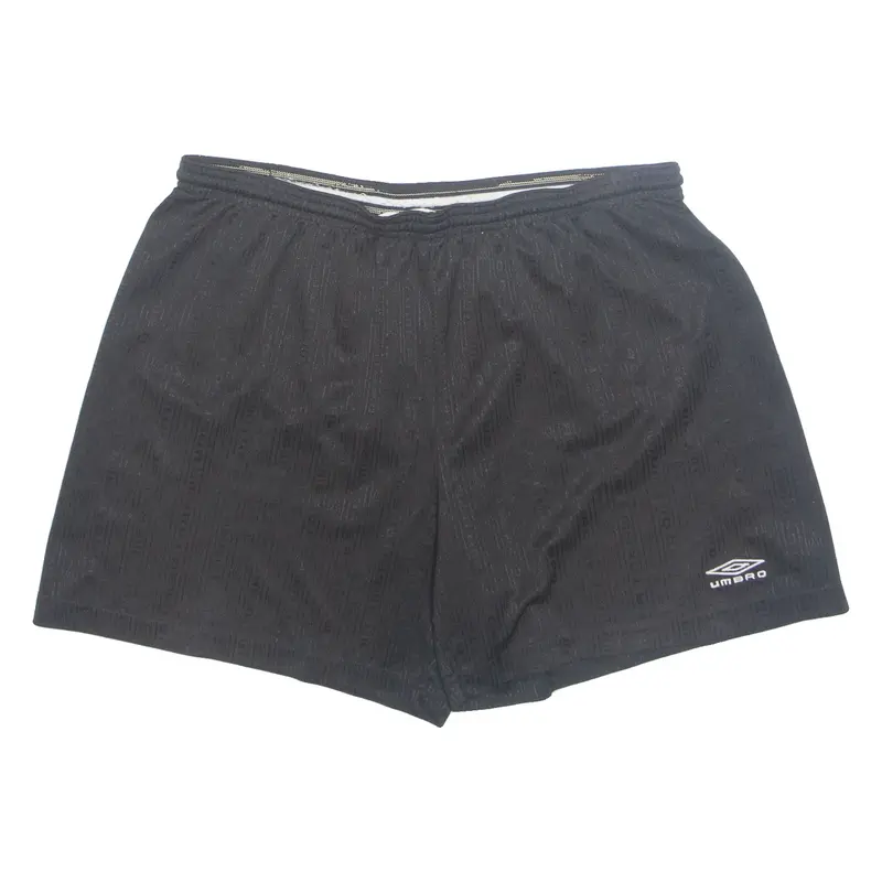 UMBRO Mens Sports Shorts Black M W33