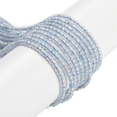 Natural Aquamarine Beads Strands