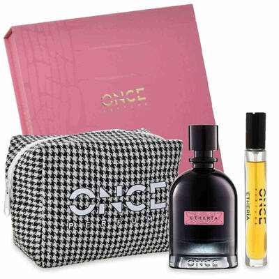 Cofanetto Regalo Once: Profumo Once - Etheria Edpi 100 Ml + Viaggio 10 Ml + Pochette