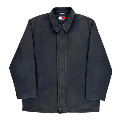 Tommy Hilfiger Jacket - Large Black Cotton