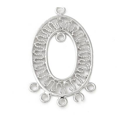 Brass Oval Chandelier Component Links