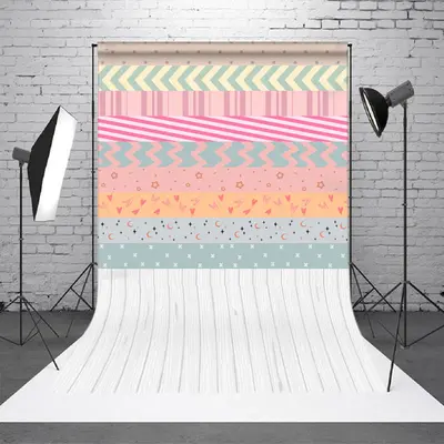 Modern Pink Grey Blue Abstract Textured Backdrop