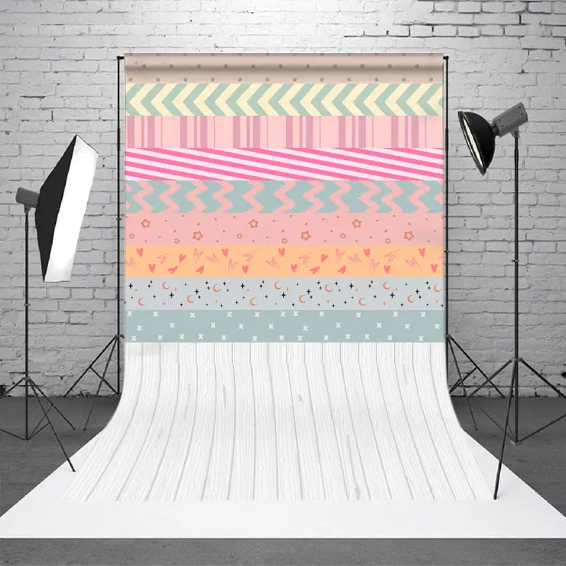 Modern Pink Grey Blue Abstract Textured Backdrop