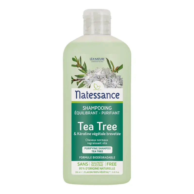 Natessance Balancing and Purifying Tea Tree Shampoo 250ml