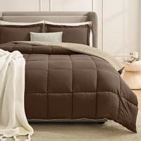 【Summer Deals】Homelike Moment 3Pcs Comforter Set - Reversible Comforter Set - Double Sided Luxury Bedding, Lightweight So...