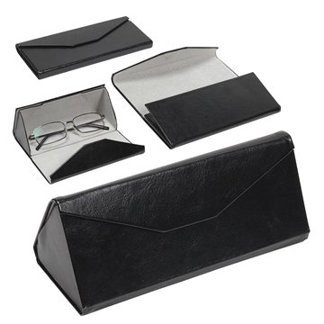 100 Custom Eyeglasses & More Quick-Collapse Case - PU Leather & ...