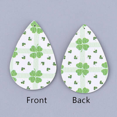 PU Leather Big Pendants
