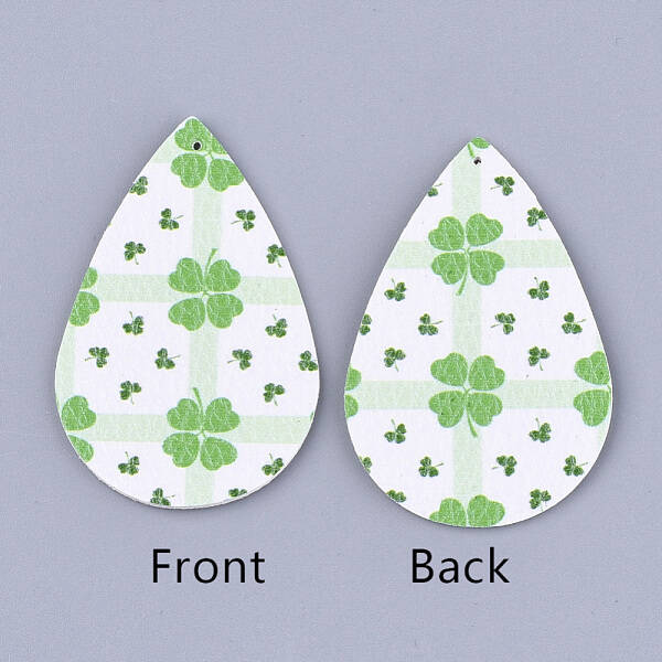 PU Leather Big Pendants