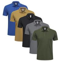 Men's Polo Moisture Wicking Shortsleeve Performance Quick Dry Sports Golf Activewear Ergonomic Comfort Applicable Occasions g...