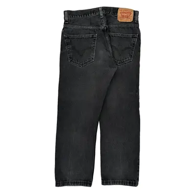 505 Levis Jeans - 32W 26L Black Cotton | Size: 32″ waist