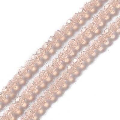 Faceted(32 Facets) Glass Beads Strands