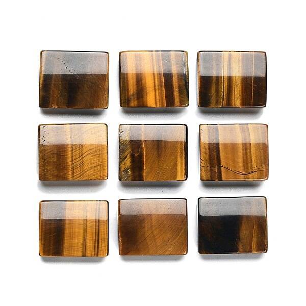 Natural Tiger Eye Multi-Strand Links