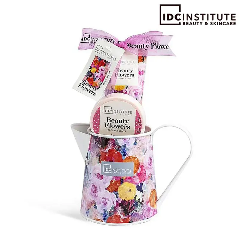 Idc institute beauty flowers 2 pcs water carafe