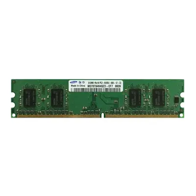 Samsung M378T6464QZ3-CF7 | 512MB DDR2-800MHz PC2-6400 Non-ECC Unbuffered UDIMM CL6 1Rx16 1.8V 240-Pin Memory Module