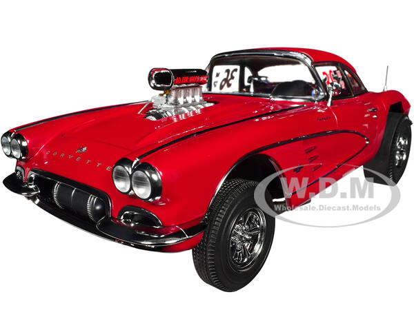 1961 Chevrolet Corvette Gasser 36 Red \