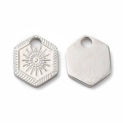 Non-Tarnish 316L Surgical Stainless Steel Charms
