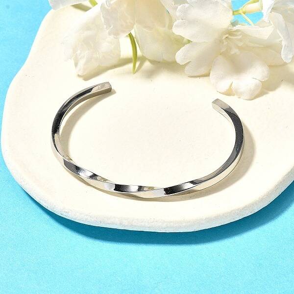 Non-Tarnish 304 Stainless Steel Cuff Bangles