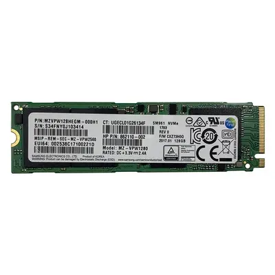862110-002 HP 128GB Triple-Level Cell SATA 6Gb/s M.2 2280 Solid State Drive