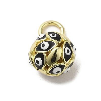 Brass Enamel Charms