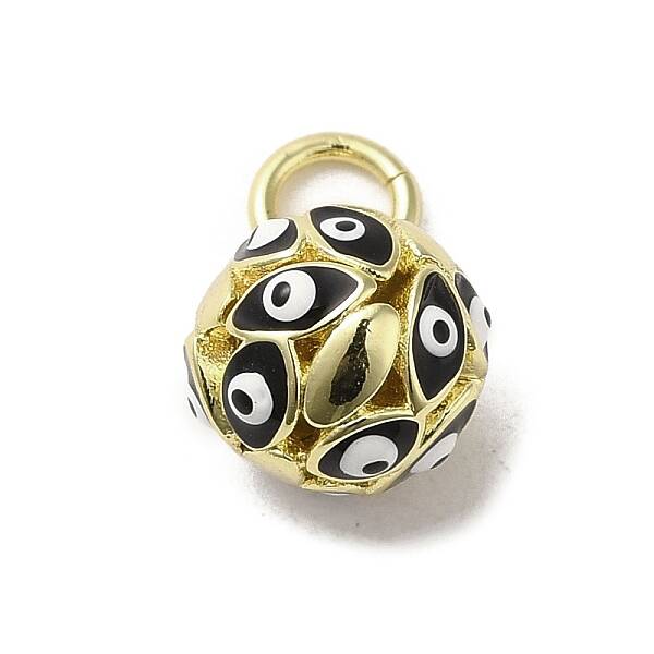 Brass Enamel Charms