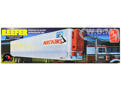 Skill 3 Model Kit Fruehauf FB 40 Refrigerated Trailer \